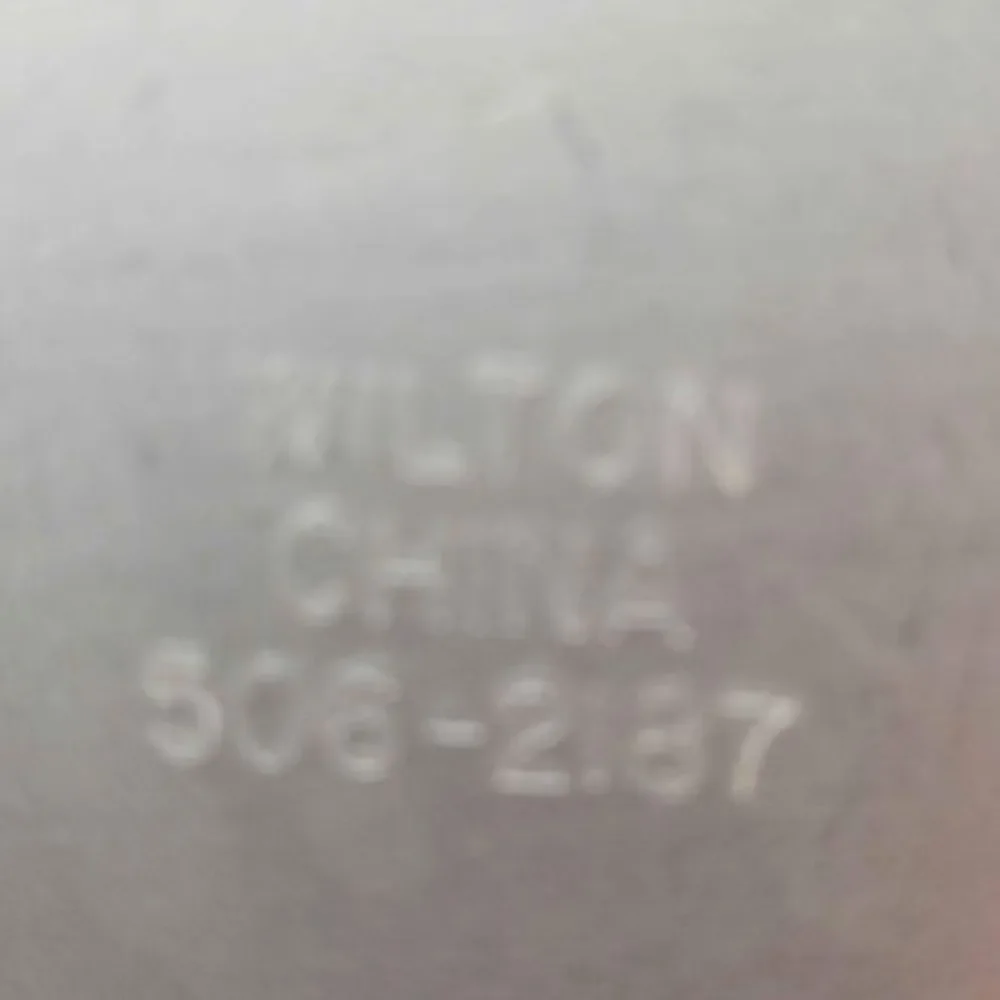 Vintage Wilton Round Cake Pan 6 Inch x 2 Inch Number 506-2187 Silver